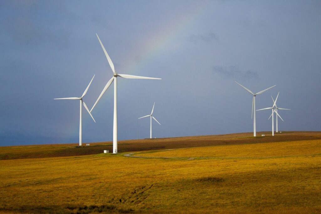 windmills, rainbow, fields-5643293.jpg
